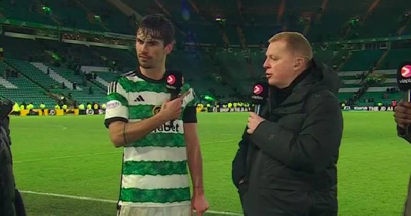Matt O’Riley catches Celtic gaffe by Neil Lennon as midfielder forces Parkhead hero into hasty backtrack