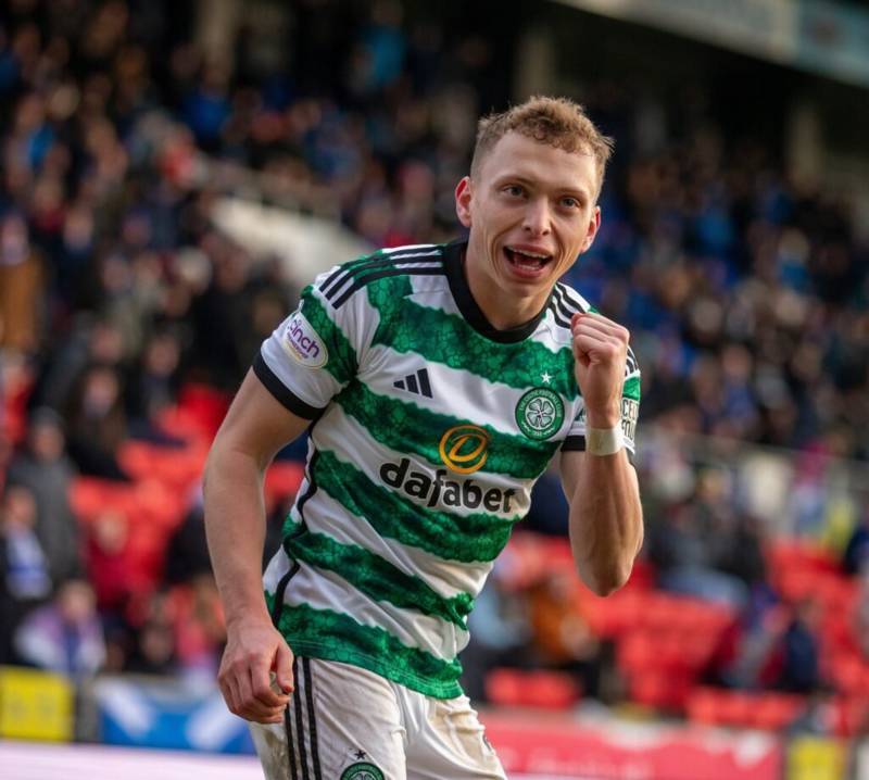 Alistair Johnston Responds to Celtic Goal