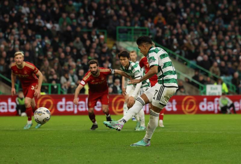 Brendan Rodgers says he could look to change Celtic penalty taker after Luis Palma miss