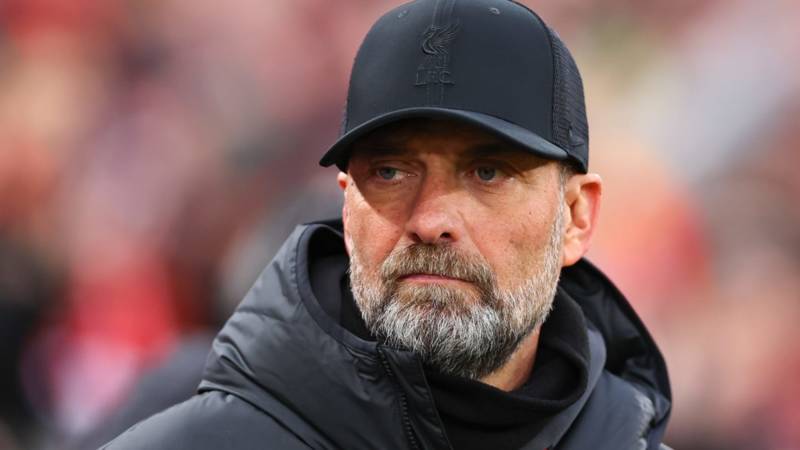 Celtic fans unhappy with Jurgen Klopp and Liverpool