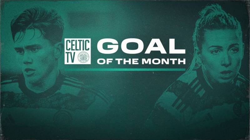 Vote now for Celtic TVs January Goal of the Month award