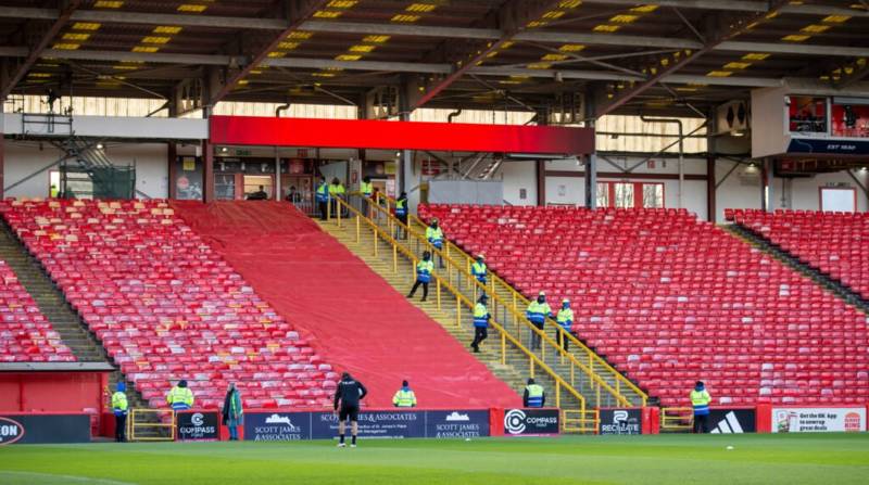Celtic Fans Unveil Banner at Pittodrie Aimed at Board