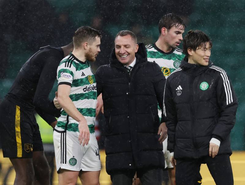 Celtic boss Brendan Rodgers urges players to stay focused amid Scottish Premiership title battle