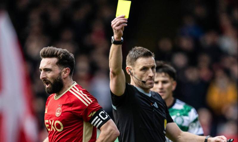 Ref watch: Celtic were lucky not to finish with 10 men against Aberdeen