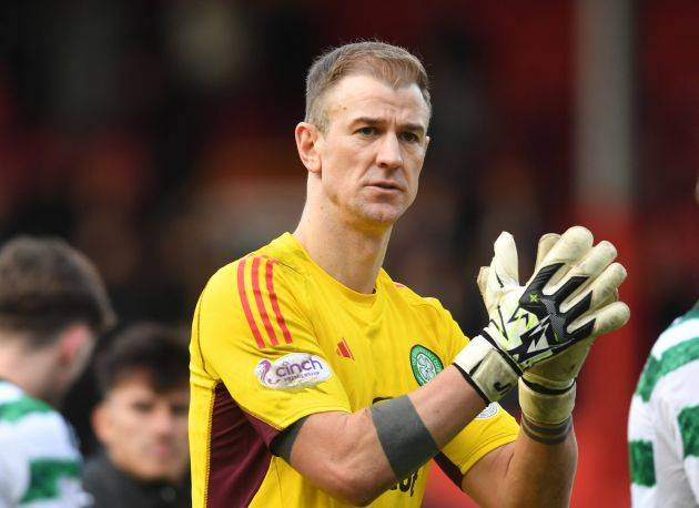 “That’s for the support and that’s what they need to work out,” Joe Hart