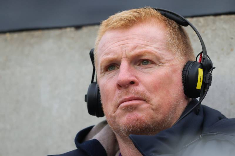 Neil Lennon takes issue with Celtic fans’ banner after board comes under fire for transfers