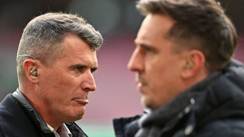Roy Keane makes blunt Celtic claim to Gary Neville