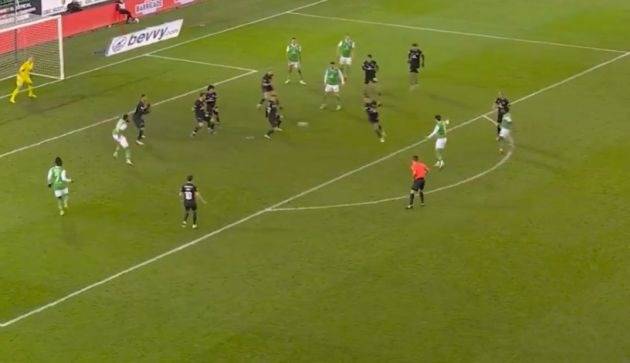 Video: Dylan Levitt equalises for Hibs, Celtic must respond