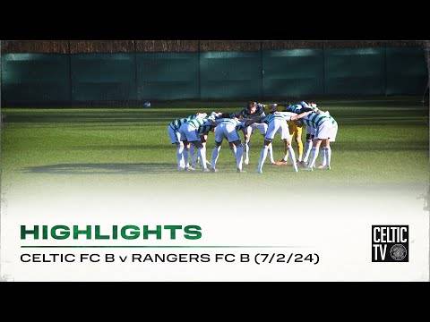 Highlights | Celtic FC B 3-0 Rangers B | Celts Win Derby In Glasgow Cup ...