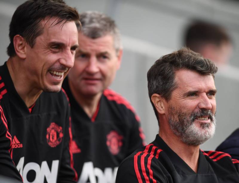 Roy Keane sends a reminder to Gary Neville about Celtic after his Rangers comment