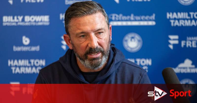 Derek McInnes hoping to ‘sell’ the prospect of a Celtic Park upset to his players