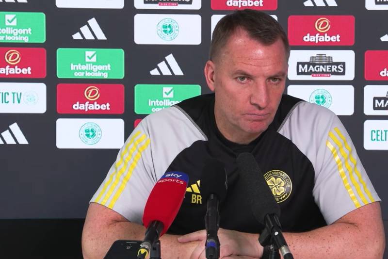 ‘Get them told Brendan!’ – Celtic fans were over the moon as Brendan Rodgers takes aim at the media snipers