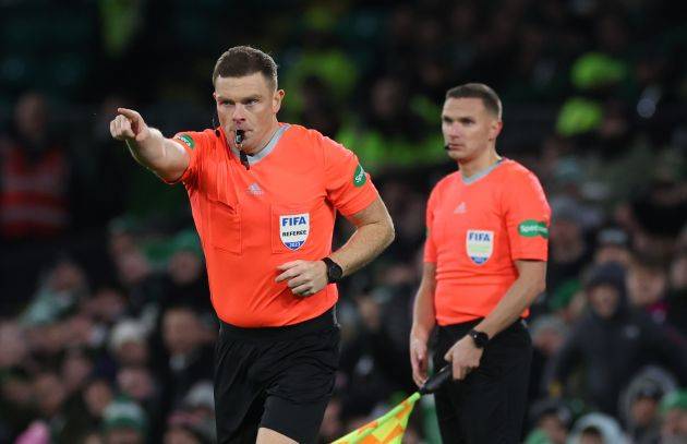 Kilmarnock v Celtic: Beaton to referee, Collum on VAR