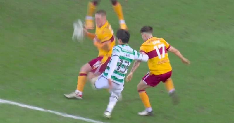 4 key Motherwell vs Celtic ref calls from ‘surprise’ Yang handball snub by VAR to unanimous red card verdict