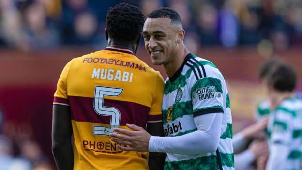 Celtic leave it late for Fir Park victory