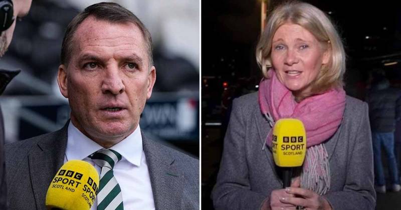Brendan Rodgers branded a ‘dinosaur’ for sexist comment to female during interview
