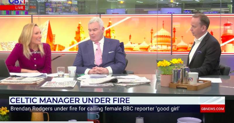 Brendan Rodgers ‘good girl’ storm reaches GB News as Celtic boss defended by Eamonn Holmes