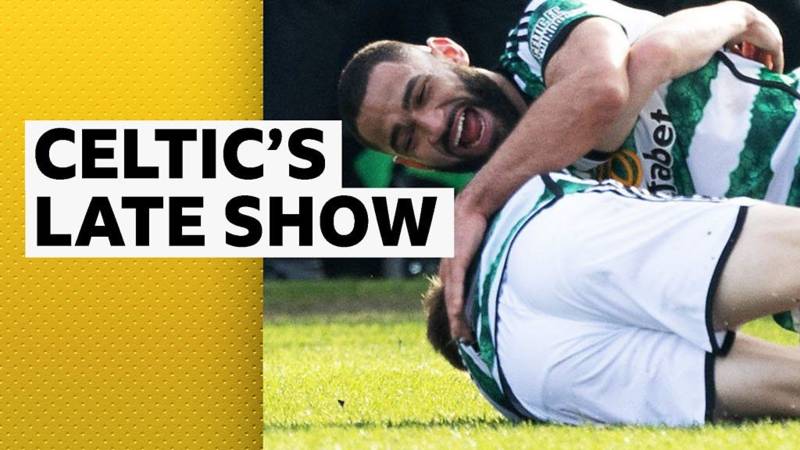 Watch: ‘It’s the late, late show for Celtic at Fir Park again’