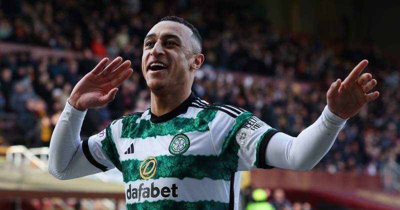 Adam Idah thriving off pressure at Celtic as he aims to score as many goals as he can