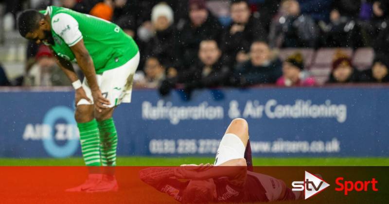 Blow for Hearts as Frankie Kent ruled out of Tynecastle clash with Celtic