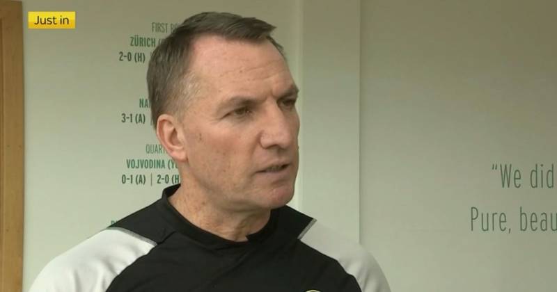 Brendan Rodgers explains Celtic tactical tutorial with press as boss makes Ange Postecoglou comparison