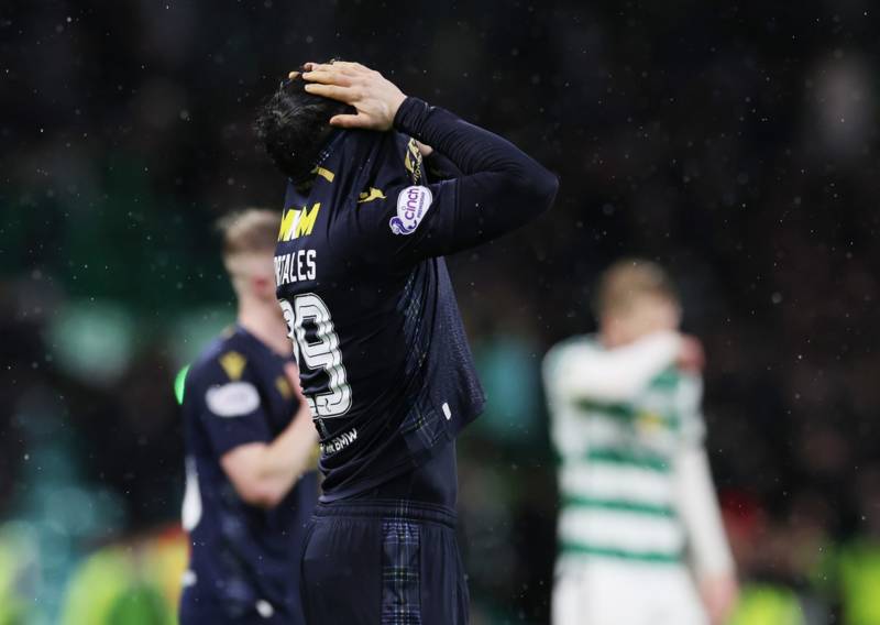 Defender shares Dundee dressing room reaction after Celtic Park visit