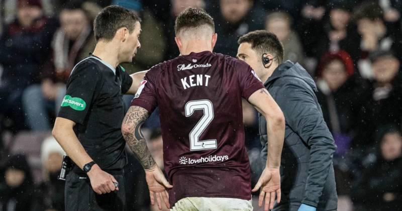Frankie Kent Hearts injury blow as centre back OUT of Celtic clash after Hibs knock