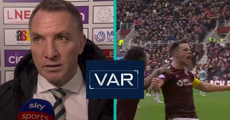 Brendan Rodgers Blames 'Very Poor' Refereeing After Loss To Hearts