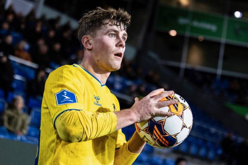 “I’ve not talked to Celtic,” Danish striker Mathias Kvistgaarden