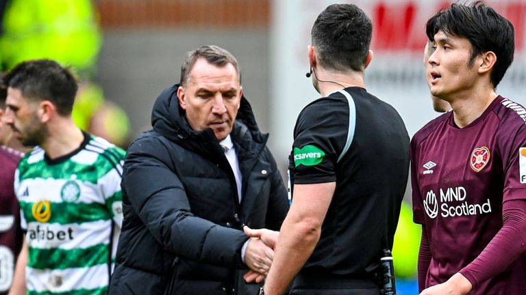 Rodgers could miss O** F*** after outburst at officials in Hearts loss