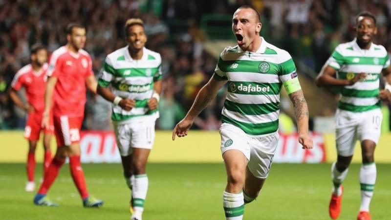 Scott Brown reacts to “very special” Celtic return for Legends game