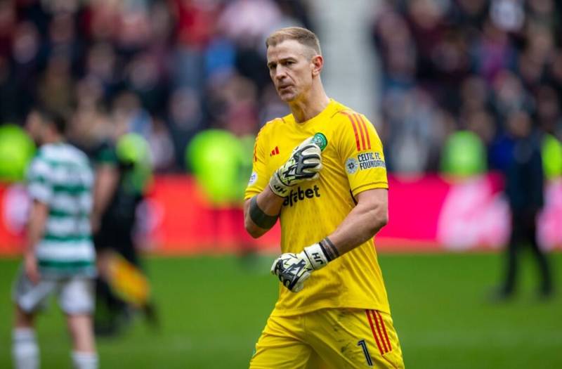 Current England Number One Can See Why The Celtic Fans Love Joe Hart