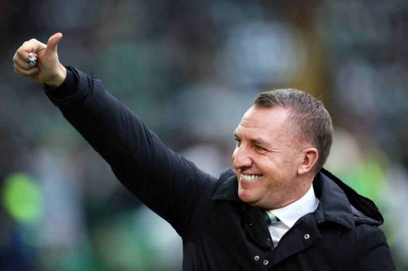Brendan Rodgers’ amusing Dundee vs Rangers quip after Celtic job done for the weekend