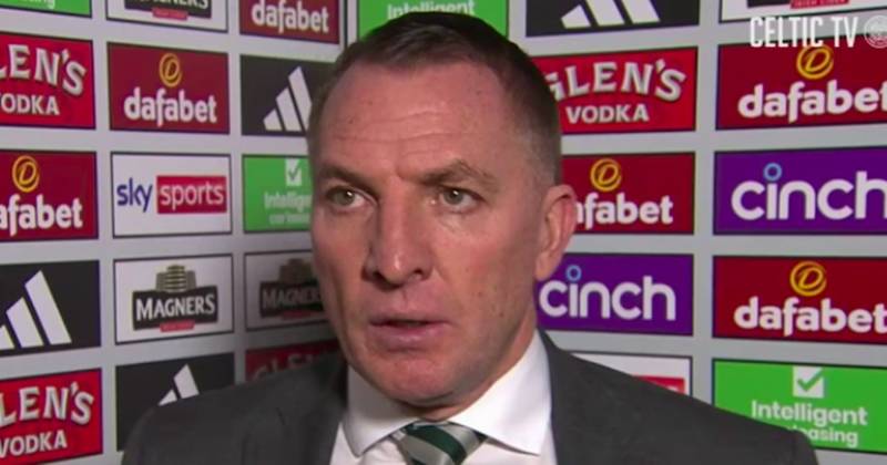 Brendan Rodgers bristles at Celtic ‘tempo’ claim as boss takes on familiar narrative with firm slapdown