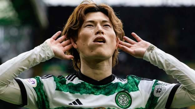 Celtic go top as Kyogo inspires win over St Johnstone
