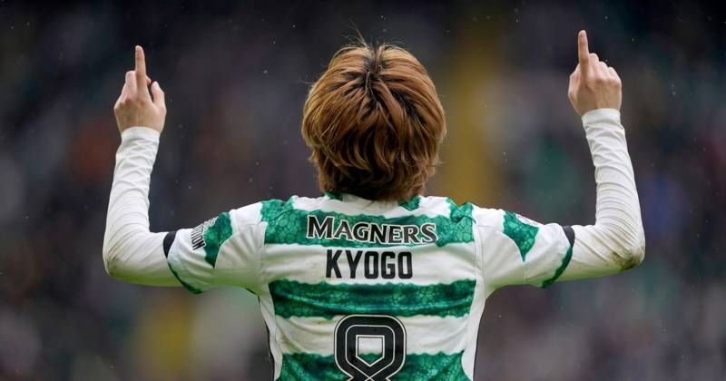 Celtic return to the top as Kyogo inspires win over St Johnstone