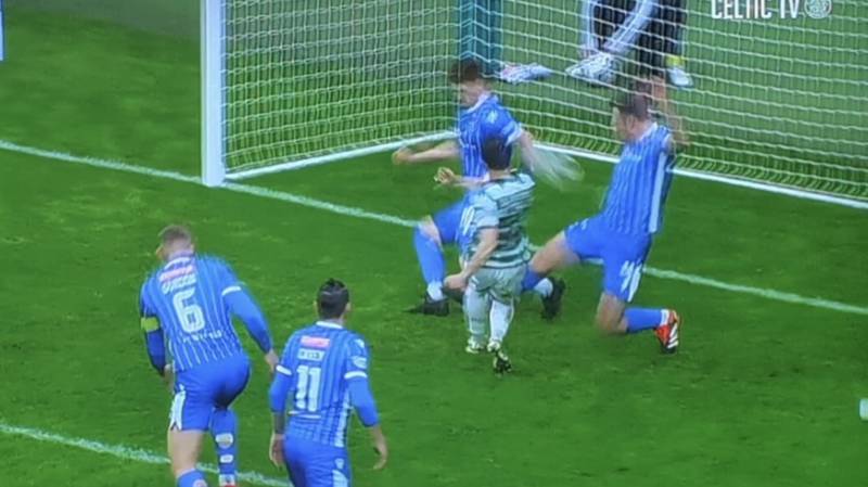 Watch: Slow Mo Video Shows Celtic Denied Stonewall Penalty