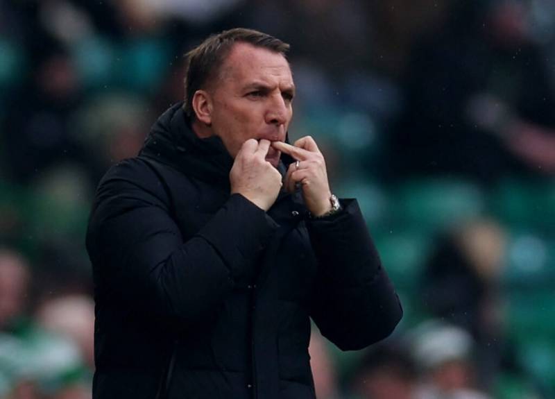 Brendan Rodgers Takes Responsibility For Celtic Mistake