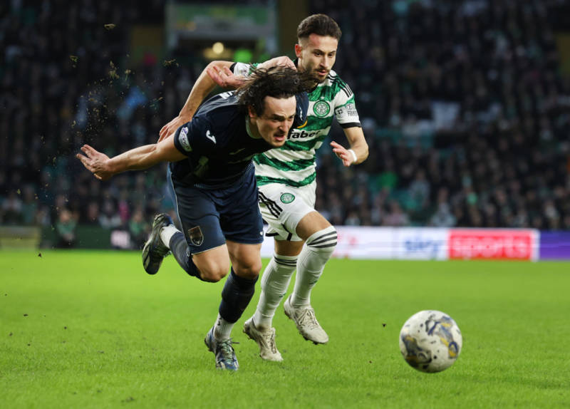 Nicolas Kuhn delivers class three-word Instagram message after Celtic defeat St Johnstone