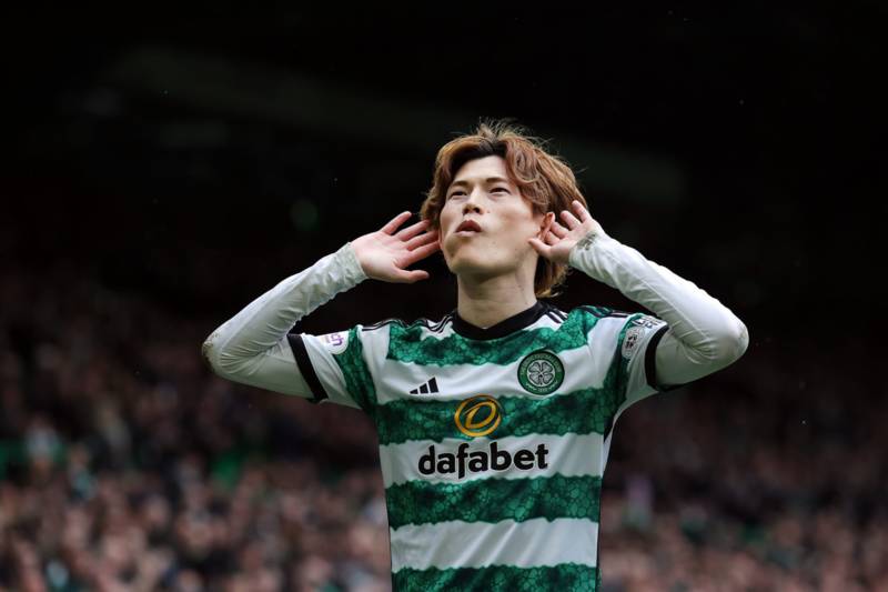 Kyogo Furuhashi has just sent brilliant message to Celtic fans on Instagram