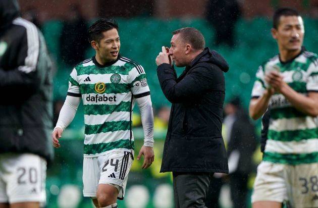 “A cover player for the squad,” Brendan Rodgers on Tomoki Iwata