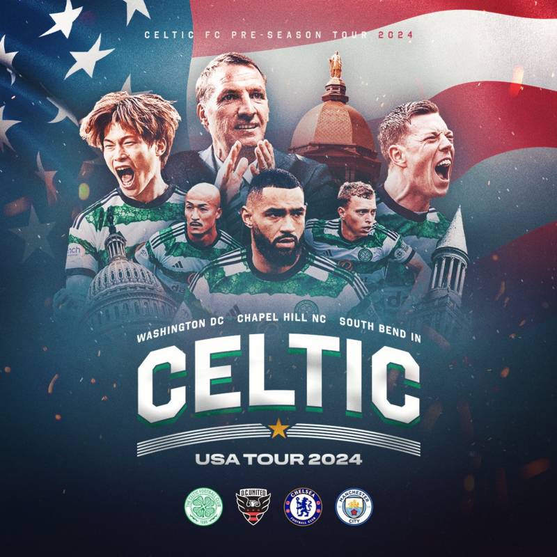 Celtic confirm Man City and DC United fixtures in US Summer Tour