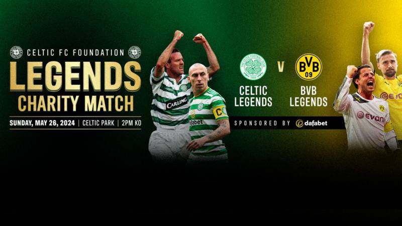 Celtic Legends v Borussia Dortmund Legends: Tickets on general sale now