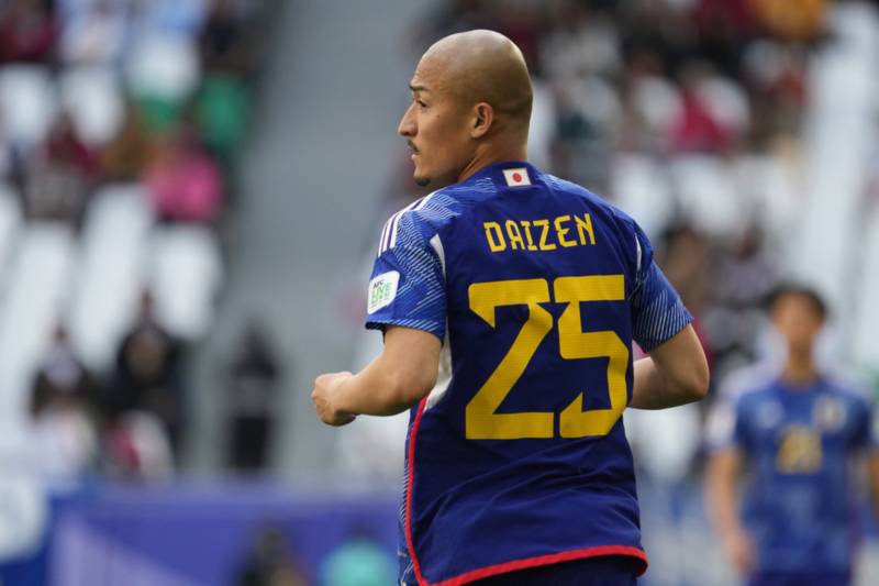 Celtic’s Daizen Maeda shines on international duty as Japan defeat North Korea