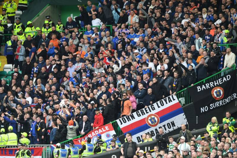 Reason Rangers will receive more away tickets than Celtic