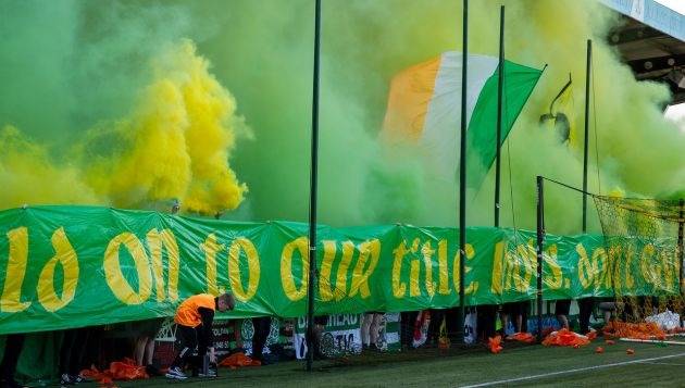 Livingston threaten ban on banners and flags after unauthorised Green Brigade tifo
