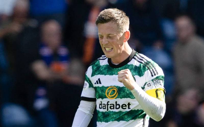 Callum McGregor ‘can get by at 80 percent’ against Rangers