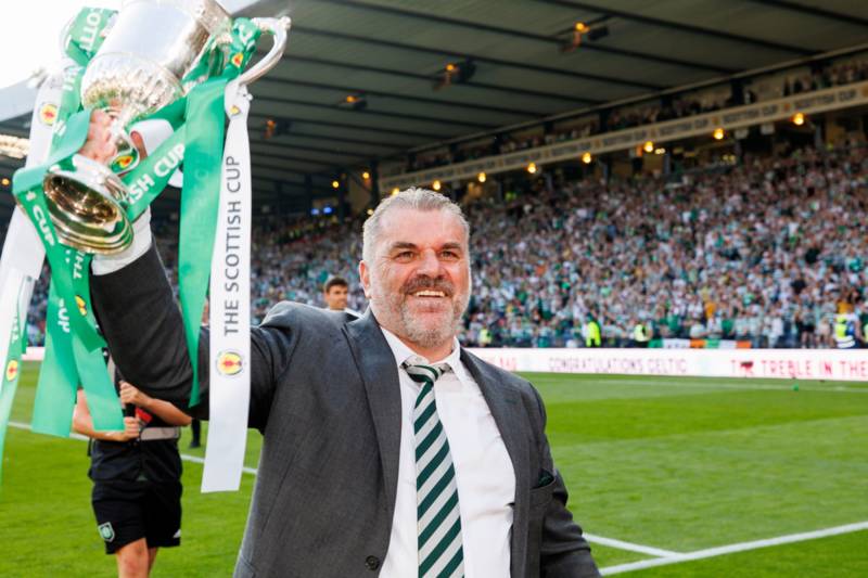 ‘Very much green & white’: Ange nails Celtic colours to the mast