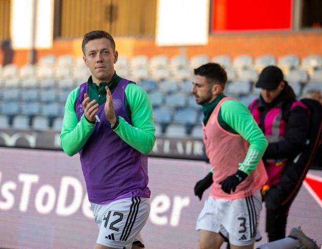 Callum McGregor – You’ve dropped the ball on that one, Phil