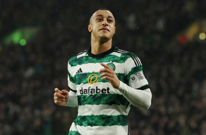 Adam Idah reacts to “crazy” events at Ibrox after scoring Celtic stunner